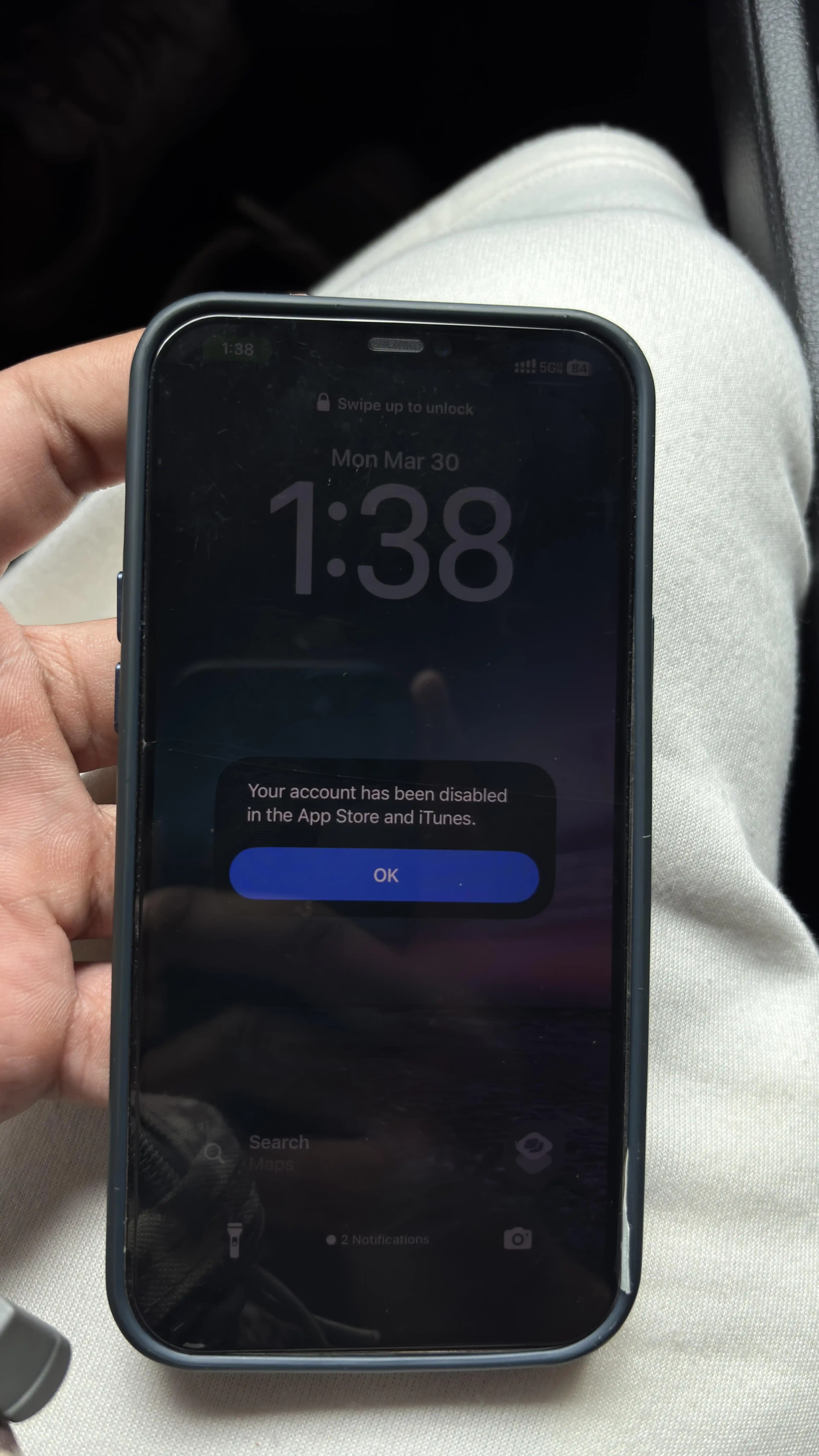 iPhone'da "Hesabınız Devre Dışı Bırakıldı" Mesajı ve Çözüm Yöntemleri