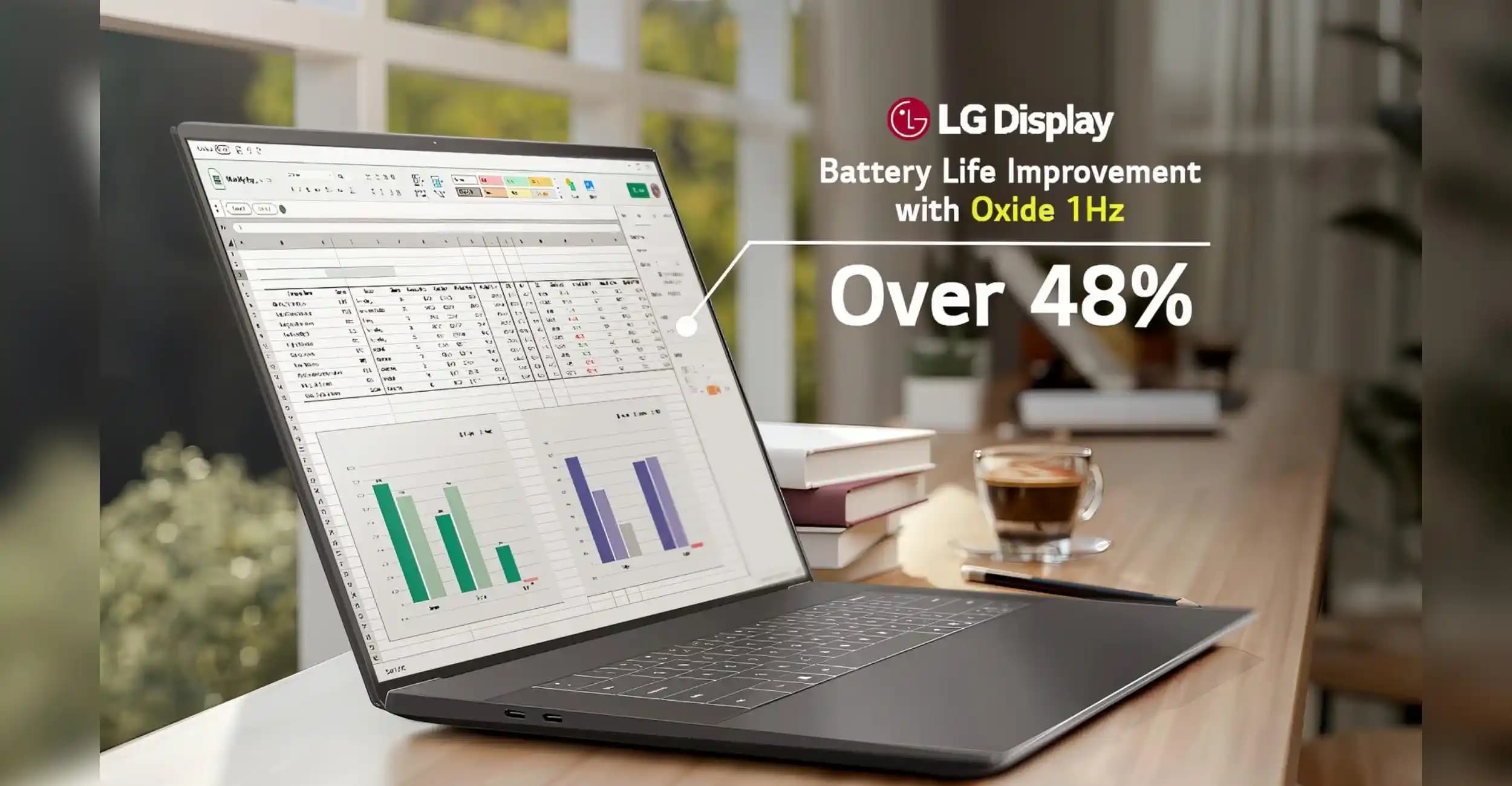 LG Display'in 1Hz-120Hz Değişken Yenileme Hızına Sahip Dizüstü Bilgisayar LCD Paneli Üretimi