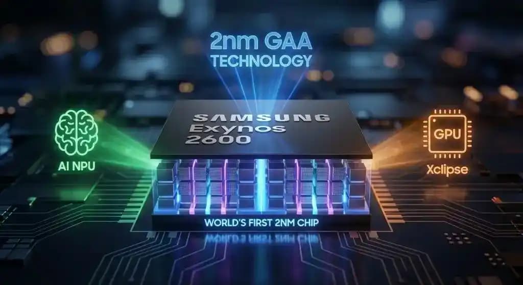 Samsung 2nm GAA Teknolojisi ve Exynos 2600 İşlemcisinin Performans ve Enerji Verimliliği Analizi