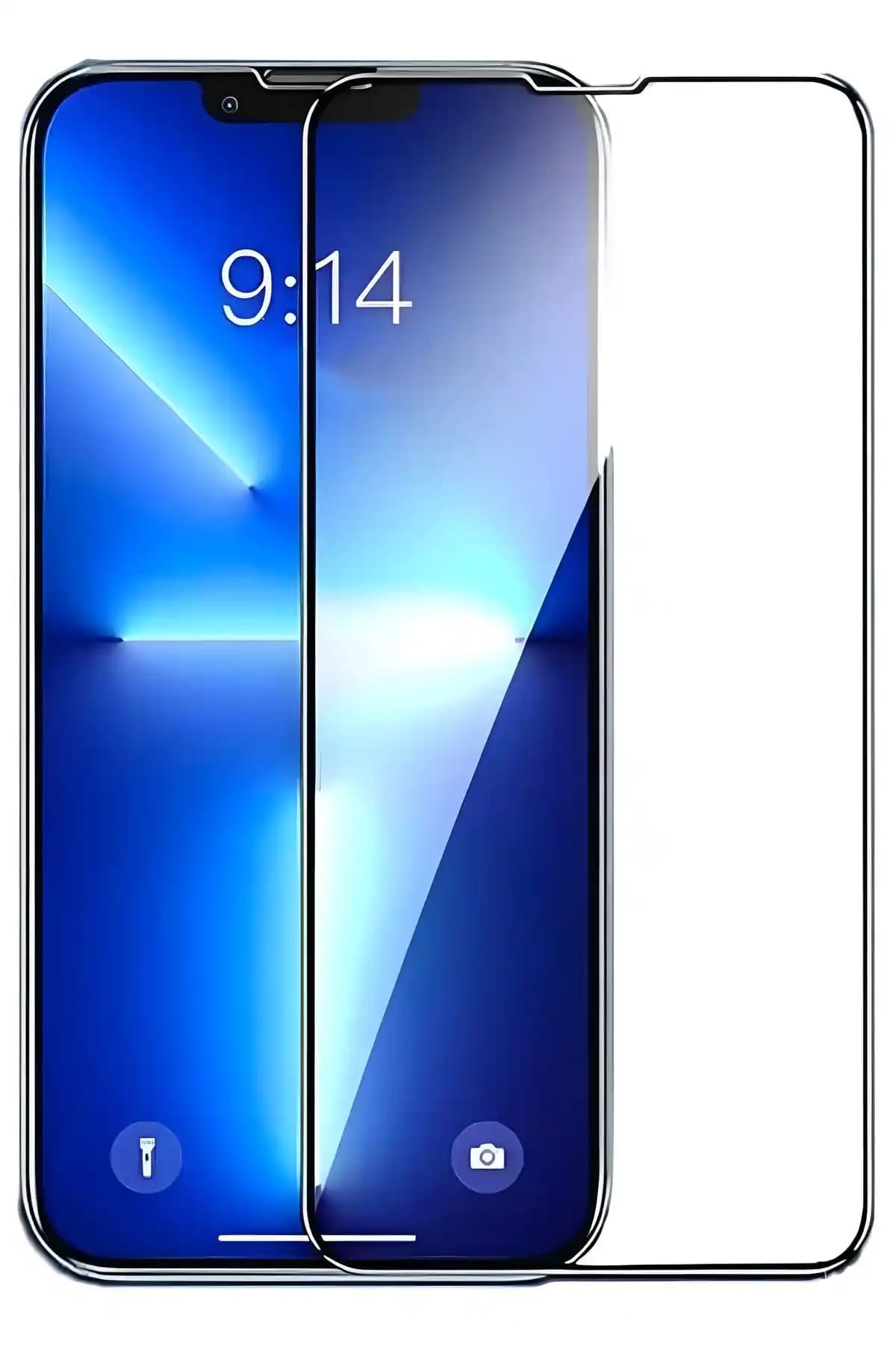 Fibaks Siyah Çerçeveli Tam Kaplayan iPhone Ekran Koruyucu Ürün Tanıtımı ve Özellikleri