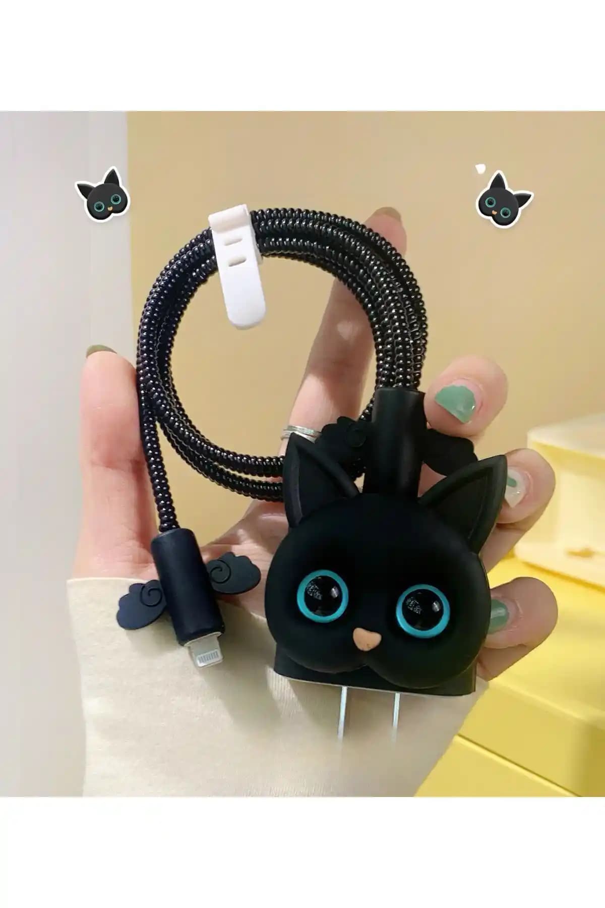 Innovicase iPhone 20W Uyumu Şarj Aleti Kılıfı ve Koruyucu Seti Günlük Kullanım İçin