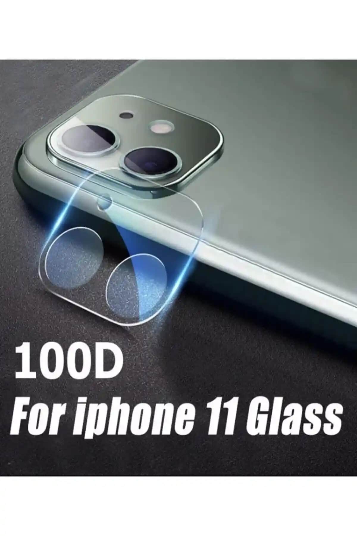 iPhone 11 Arka Kamera Lens Koruma Camı Nano Temperli 9H Sertlik ile Güçlü Koruma