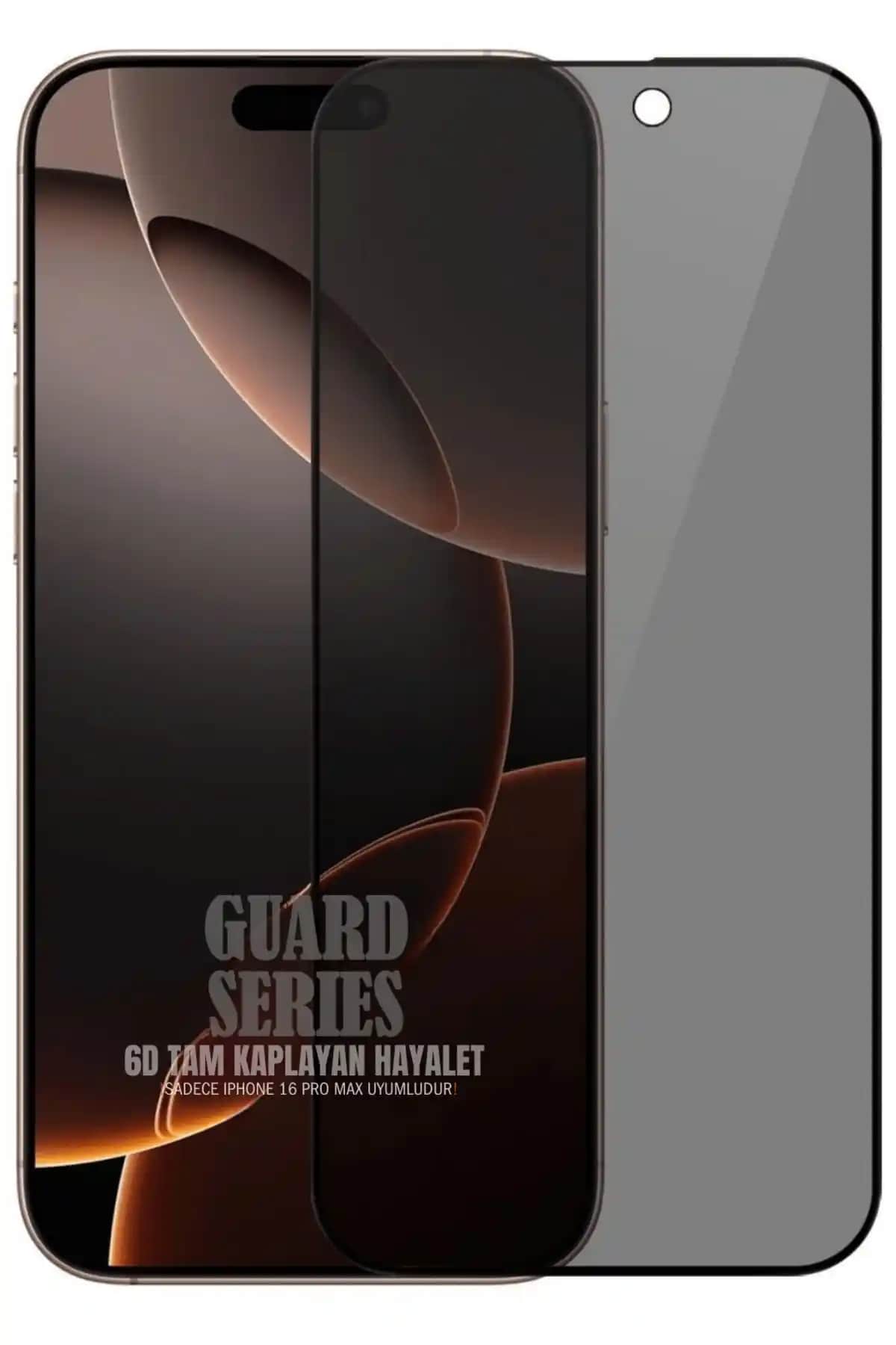 iPhone 16 Pro Max için EVAX Guard ve Shield Hayalet ekran koruyucu karşılaştırması
