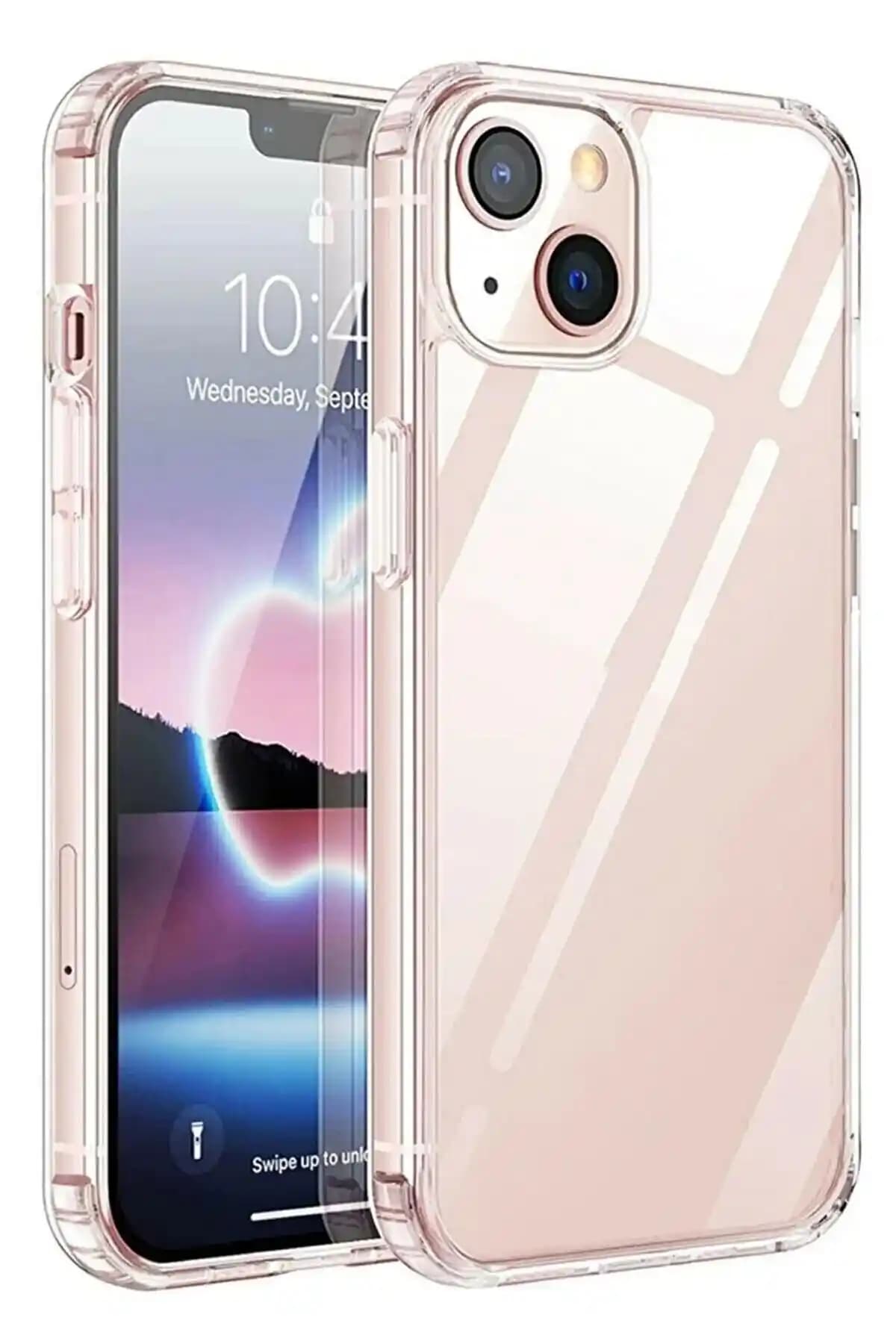 KVK PRİVACY Şeffaf ve Simli Kılıflar: iPhone 13 ve 14 Uyumlu Koruma Çözümleri