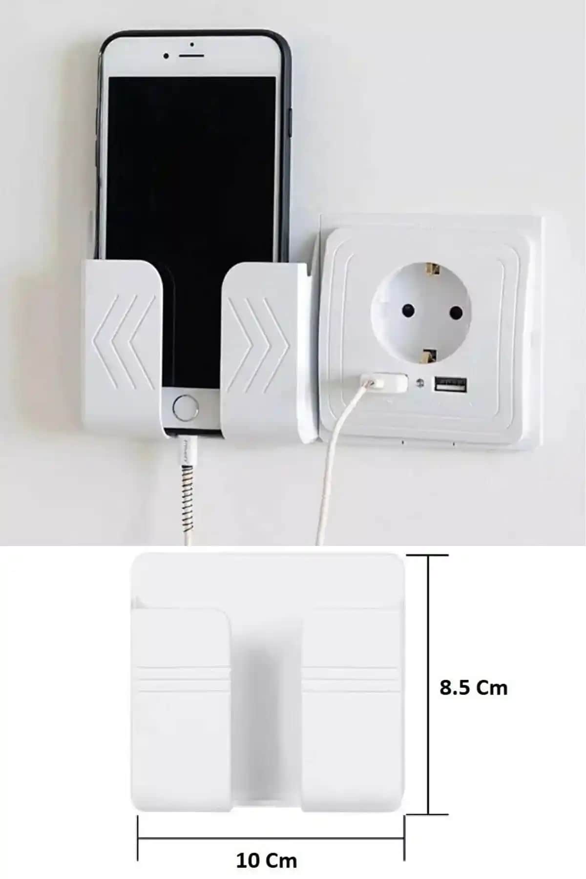 Yapışkanlı telefon ve kumanda tutucu ile cihazlarınızı düzenli ve güvenli tutun