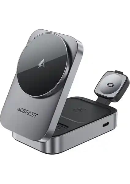 Acefast Kablosuz Masaüstü Hızlı Şarj Standı: Apple Ekosistemi İçin Estetik ve Güçlü Çözüm