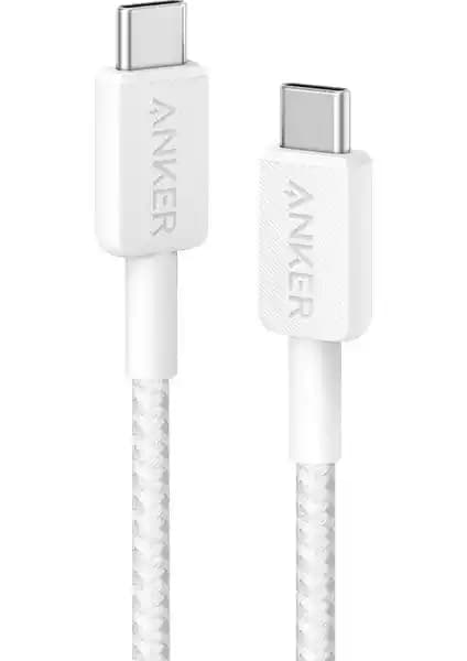 Anker 322 USB-C to USB-C 1.8m Kablosu Güç ve Veri Transferinde Güvenilirlik