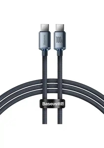 Baseus Crystal Shine 100W Type-C to Type-C Hızlı Şarj ve Veri Aktarma Kablo Özellikleri