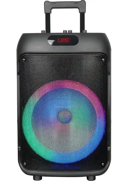 Effox Effx GD-1203: Yüksek Performanslı Taşınabilir Karaoke Hoparlörü ve Çoklu Bağlantı Seçenekleri