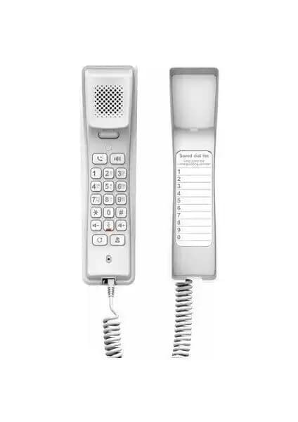 Fanvil H2U Kompakt IP Telefon: Çok Yönlü Kullanım ve Estetik Tasarım Özellikleri