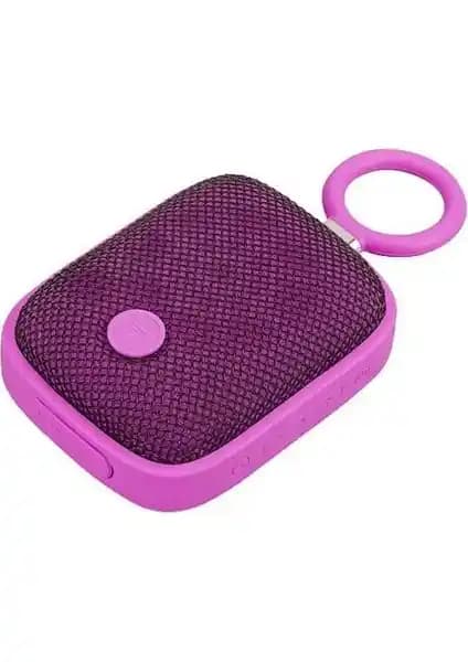 FourForce Bubble Pods Pembe: Hafif ve Renkli Kablosuz Bluetooth Hoparlör