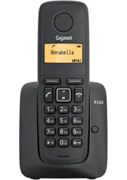 Gigaset A120 Dect Telefon Siyah: Uzun Pil Ömrü ve Kullanım Kolaylığı Sağlayan Modern Çözüm