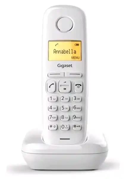 Gigaset A170 Beyaz Telsiz Dect Telefonu: Ekonomik ve Kullanışlı Temel İletişim Çözümü