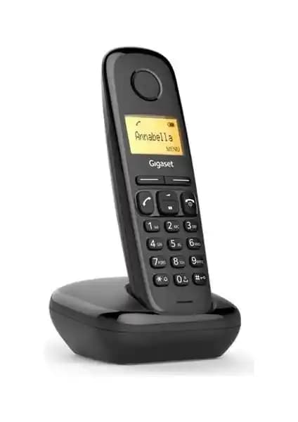 Gigaset A170 Siyah Dect Telefon: Güvenilir ve Kullanıcı Dostu Kablosuz İletişim Cihazı