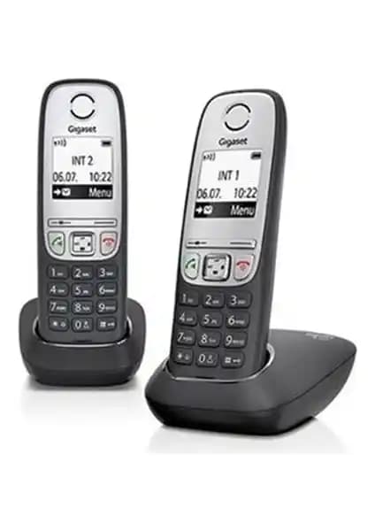 Gigaset A415DUO Kablosuz LCD Ekranlı Telefon: Kullanışlı ve Dayanıklı Ev ve Ofis İletişim Çözümü