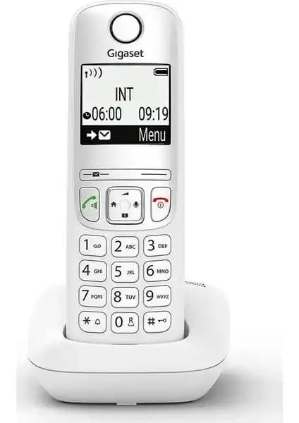 Gigaset A690 Beyaz Handsfree DECT Telefonu: Modern ve Kullanıcı Dostu Tasarım