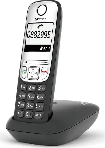 Gigaset A690 Siyah Handsfree DECT Telefon: Yüksek Ses Kalitesi ve Kullanım Kolaylığı