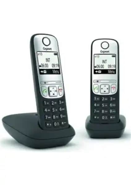 Gigaset A690DUO Siyah Dect Telefonu: Modern ve Kullanıcı Dostu İletişim Çözümü