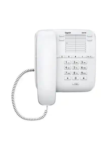 Gigaset DA310 Beyaz Masaüstü ve Duvar Tipi Telefon Özellikleri ve Kullanım Kılavuzu
