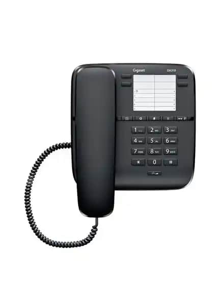 Gigaset DA310 Siyah Masaüstü Telefon: İşlevsel ve Uygun Fiyatlı Çözüm