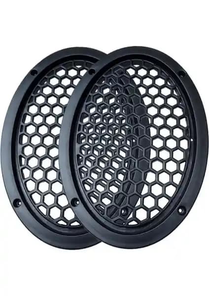Hazego 6x9 Oval Hoparlör Kapakları Otomobil İç Tasarımı ve Koruma Çözümü