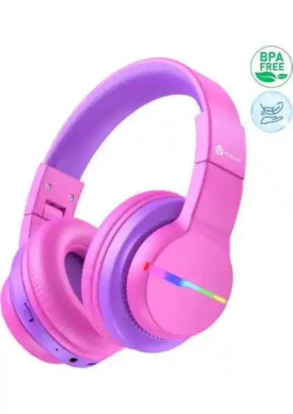 iClever LED Işıklı Güvenli Ses Sınırlı Bluetooth Çocuk Kulaklığı Özellikleri ve Kullanım Alanları