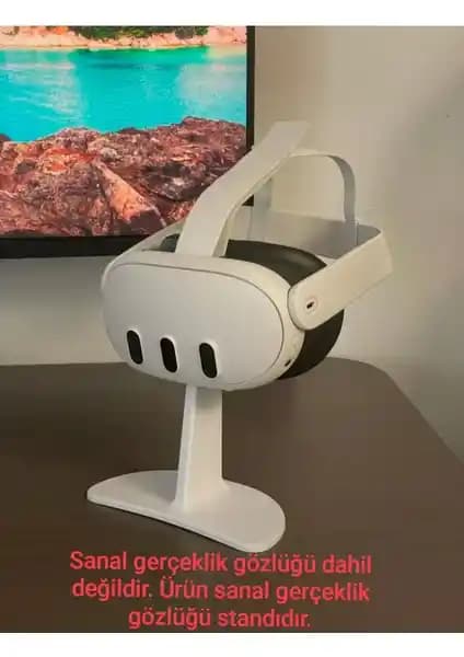 Just3dprintings Oculus Meta Quest Askı Standı: Şık ve Fonksiyonel VR Cihazı Saklama Çözümü