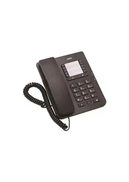Karel Tm-142 Siyah Masaüstü Telefon: Kullanışlı ve Estetik Ofis İletişim Çözümü