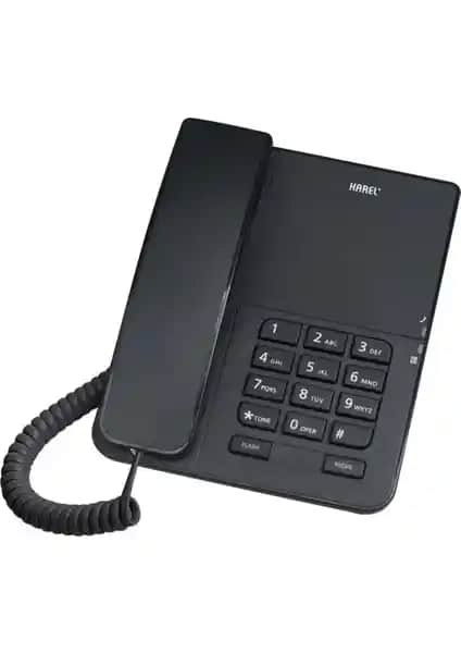 Karel TM140 Siyah Analog Masaüstü Kablolu Telefon Analitik ve Kullanım Kolaylığı