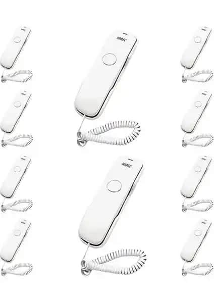 Karel TM902 Beyaz Duvar Telefonu: Güvenilir ve Çok Fonksiyonlu İletişim Çözümü