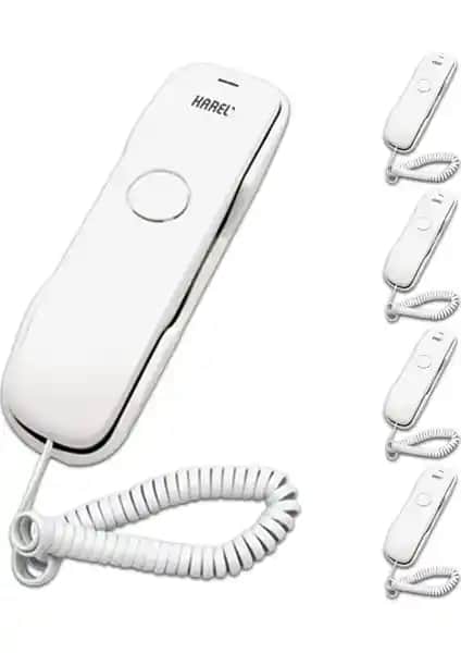Karel TM902 Beyaz Duvar Telefonu: Modern Tasarım ve Çok Fonksiyonlu Kullanım Özellikleri