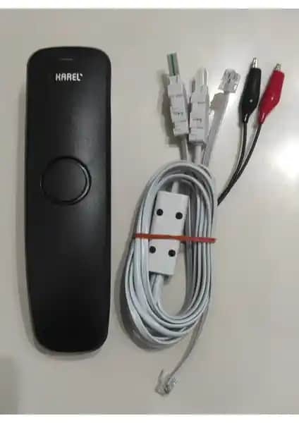 Karel TM902 Test Telefonu Siyah Kesmesiz Kablolu İletişim Çözümü