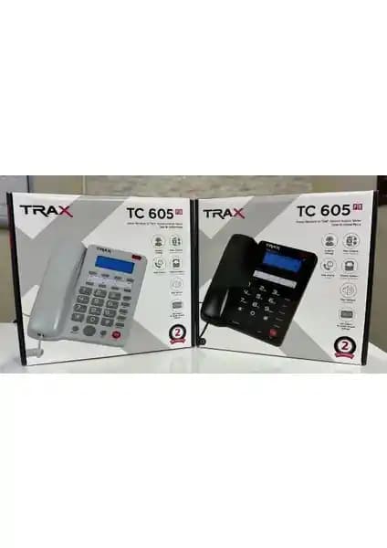Light Up Ekranlı Masaüstü Kablolu Telefon TC-605 ile Modern ve Çok Fonksiyonlu İletişim