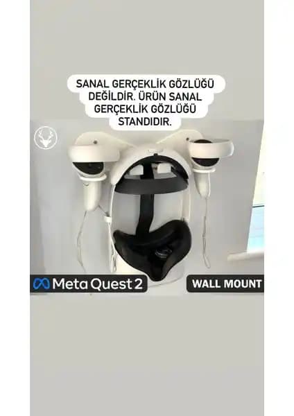 Meta Quest 2 İçin Duvara Monte Edilebilir VR Standı Ürün Özellikleri ve Avantajları