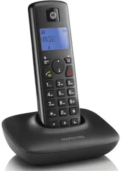 Motorola T401+ DECT Siyah Kablosuz Telefon Gelişmiş Özellikleriyle Güvenilir İletişim