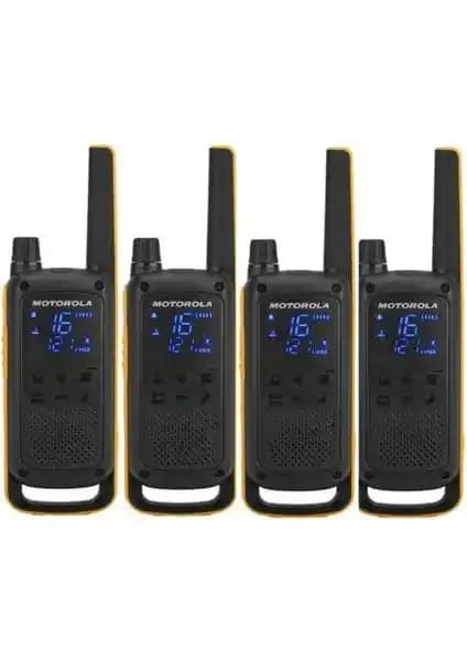 Motorola T82 Extreme Quadpack: Dayanıklı ve Çok Yönlü Kablosuz Telsiz Seti Özellikleri ve Kullanım Alanları