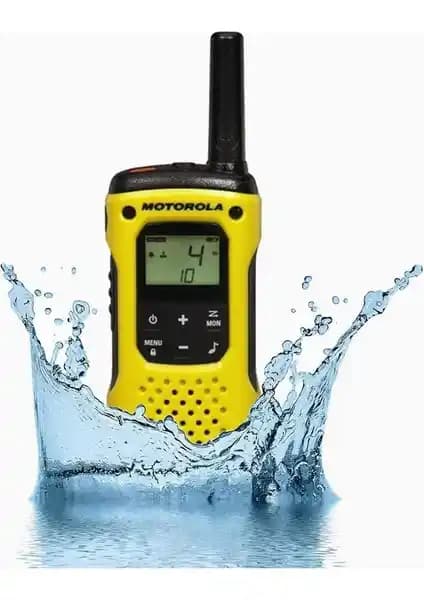Motorola Talkabout T92 (H2O) İkili Telsiz: Su Geçirmez, Dayanıklı ve Çok Yönlü Outdoor İletişim Çözümü