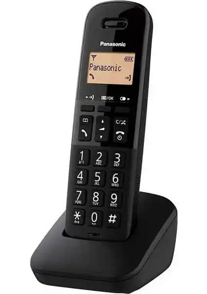 Panasonic KX-TGB610 Siyah DECT Telefon: Modern ve Güvenilir Kablosuz İletişim Çözümü