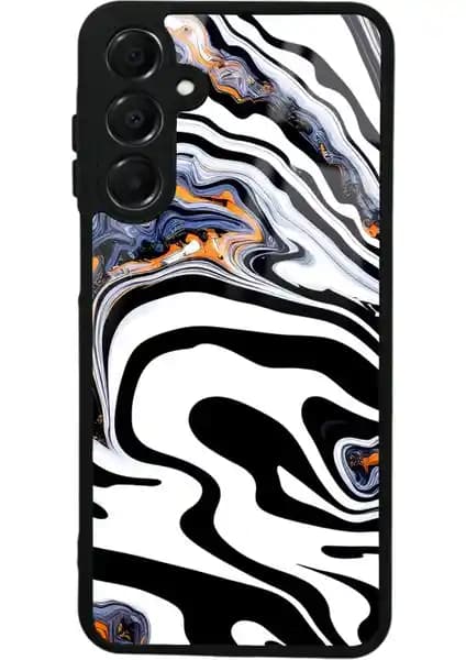 Samsung A16 Beyaz Mermer Tasarımlı Glossy Telefon Kılıfı Şıklık ve Koruma Sunar