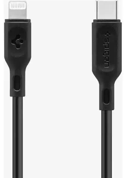 Spigen Essential USB-C to Lightning Kablosu 1 Metre Hızlı Şarj ve Veri Transferi Çözümü