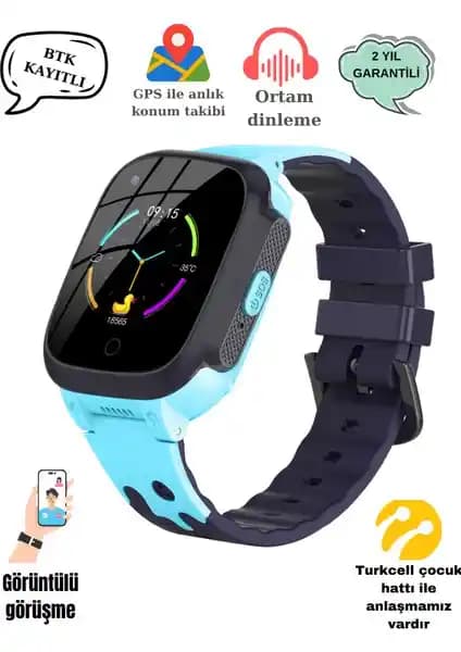 Volnet V7 Çocuk Akıllı Saati: Güvenli İletişim ve Gelişmiş Özellikler