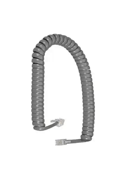 Yealink Spiral Ahize Kablosu Gri: Ofis İletişiminde Dayanıklı ve Şık Çözüm