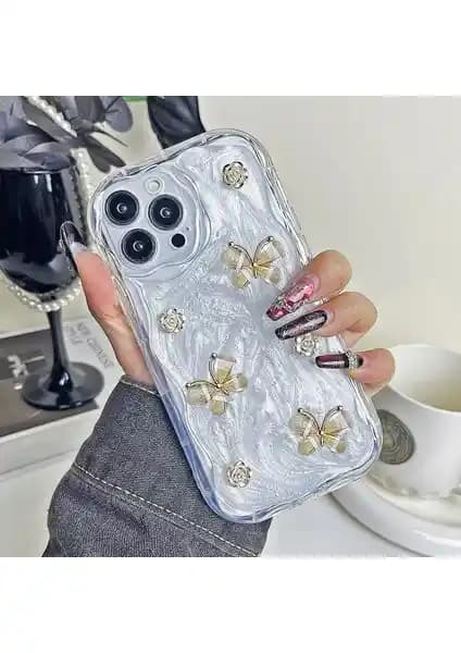 Zebana Floral Silikon Kılıf iPhone 13 Pro için şık ve koruyucu tasarım özellikleriyle öne çıkar