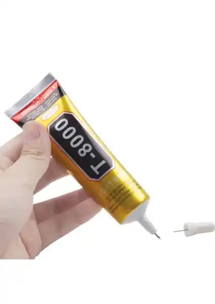 Zhanlida T-8000 50ml Cep Telefonu Çerçeve Cam Lens Onarım Çok Amaçlı Yapıştırıcı
