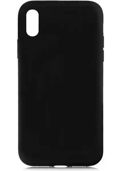 Zore Alan Tech iPhone Xs 5.8 Uyumlu Siyah Lansman Kapak Güçlü Koruma ve Estetik Tasarım