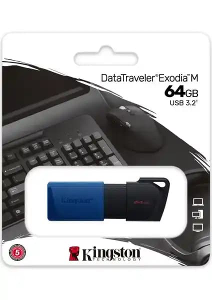 64GB Kingston DataTraveler Exodia M: Taşınabilirlik, Hız ve Günlük Kullanım Rehberi