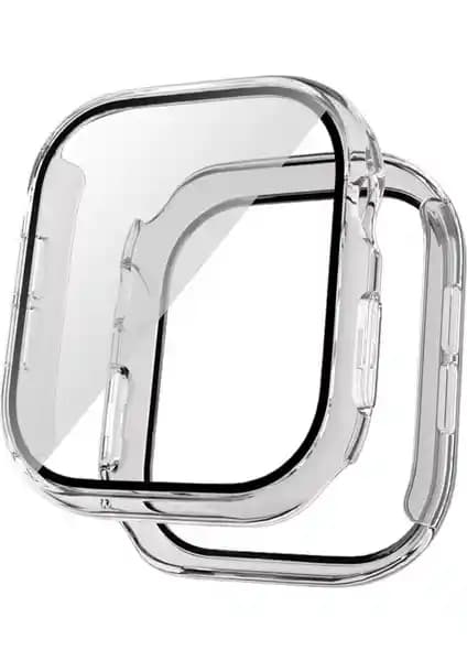 AktarMobile 42 mm Apple Watch Series 10/11 için Tam Gövde Ekran ve Kenar Koruyucu