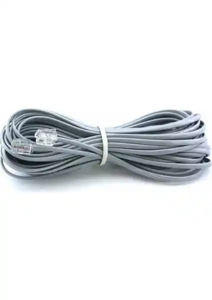 Bisıfır ADSL/VDSL Modem Kablosu, 3 Metre RJ11 Hat Bağlantısı İçin Standart Çözüm