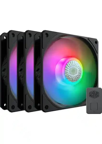 Cooler Master Masterfan Sickleflow 120 ARGB Üçlü Kasa Fan Seti İnceleme ve Özellikler analizi