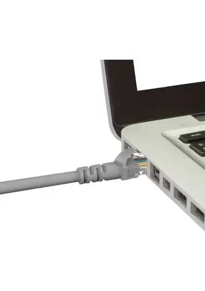 Derkab CAT6e U/UTP Gri Ethernet Kablo: 30 m Uzunluk, Özellikler ve Stok Bilgisi Detayları